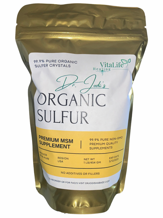 Dr Jodi's Pure Organic Sulfur Crystals
