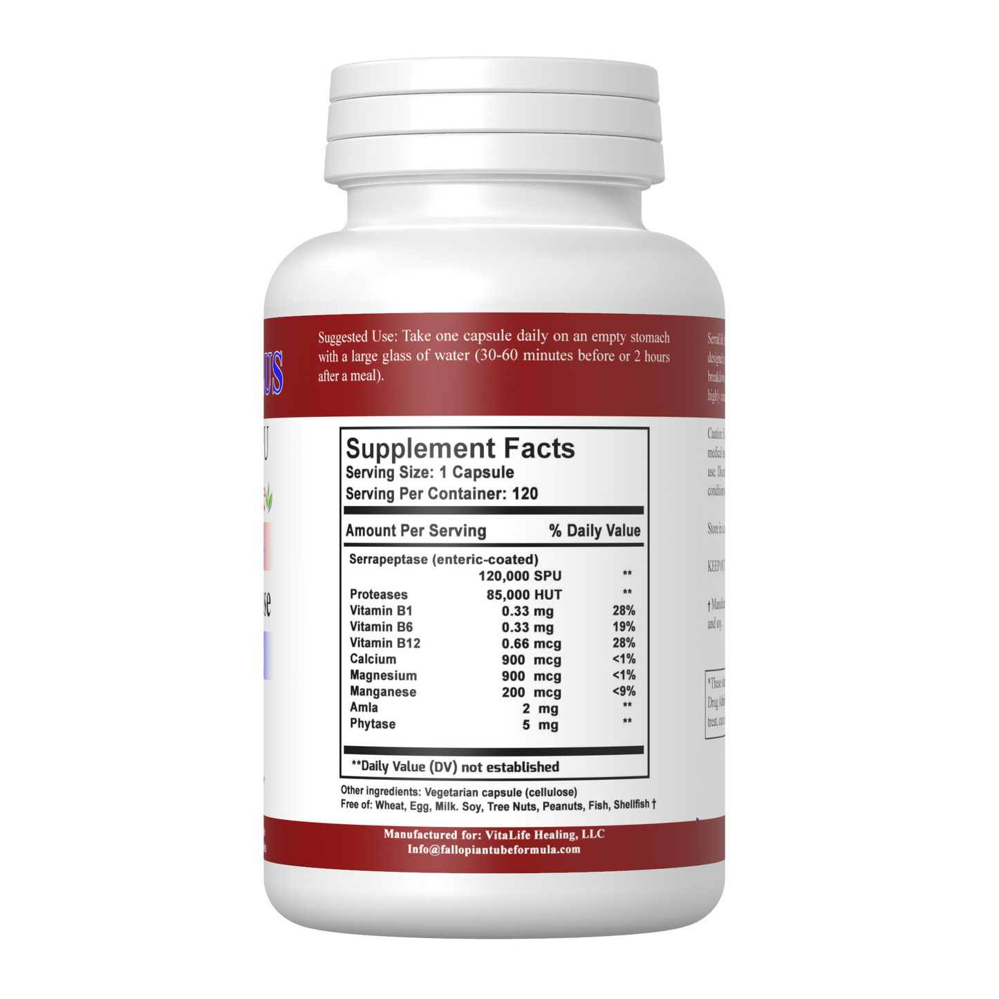 SerraLife Serrapeptase +Plus