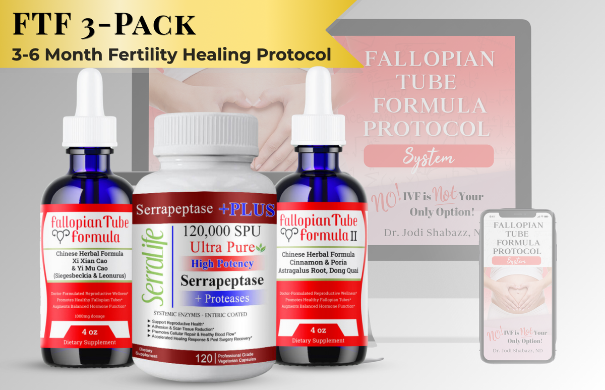 Complete three-product Fallopian Tube Formula System